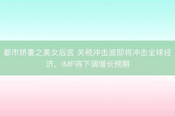 都市娇妻之美女后宫 关税冲击波即将冲击全球经济，IMF将下调增长预期