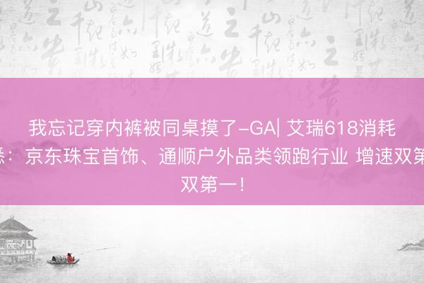 我忘记穿内裤被同桌摸了-GA| 艾瑞618消耗洞悉:京东珠宝首饰、通顺户外品类领跑行业 增速双第一!